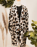 Cheetah Plus Size Cardigan